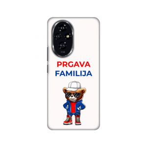 Silikonska maskica za Honor - Teddy prgava familija
