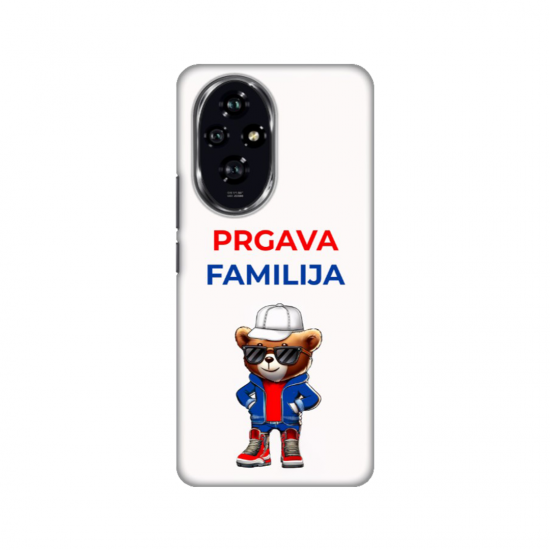 Silikonska maskica za Honor - Teddy prgava familija