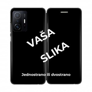 Preklopna maskica sa vašom slikom za Xiaomi - Crna