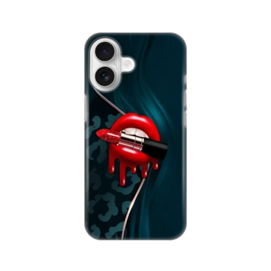Silikonska maskica za iPhone - Lipstick 2