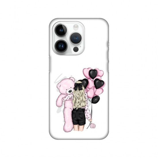 Silikonska maskica za iPhone - Medo i baloni Silikonska maskica za iPhone - Medo i baloni